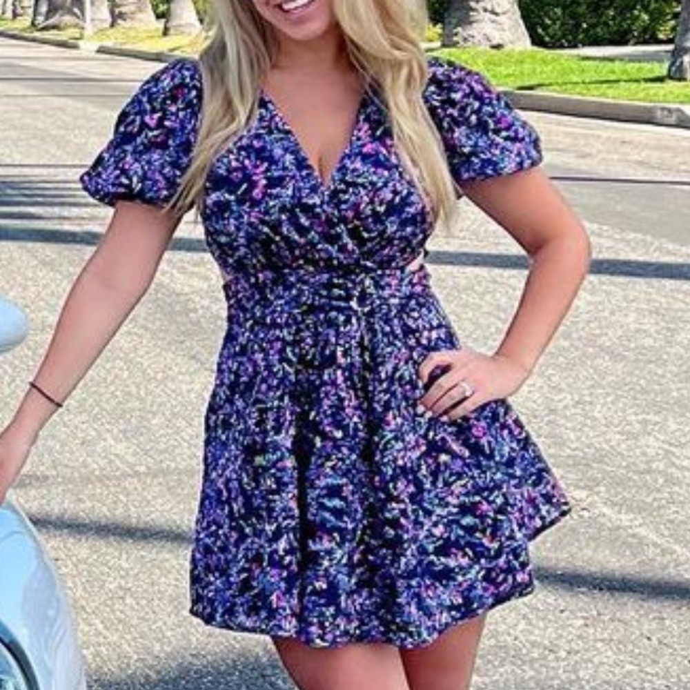 French Connection Women’s Cut Out Mini Dress